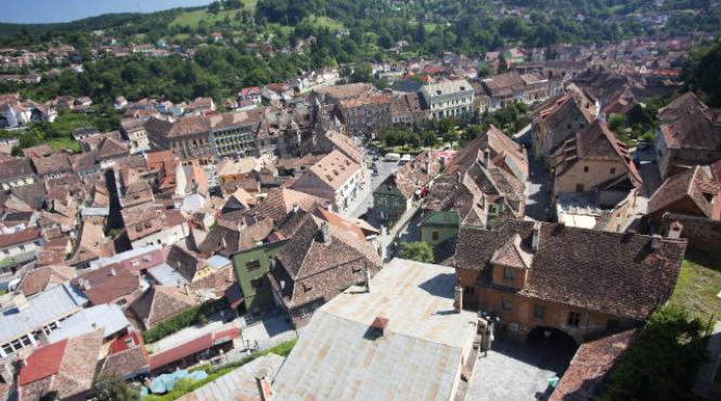 inundatie centrul vechi sighisoara
