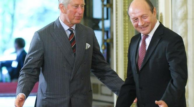printul charles al marii britanii primit de basescu la palatul cotroceni