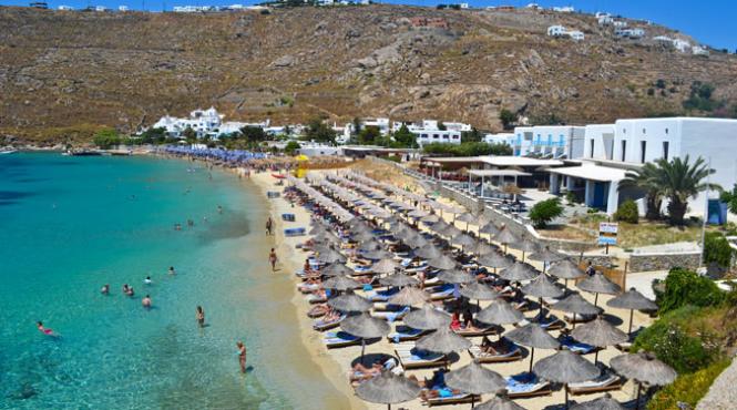 top 5 plaje din mykonos