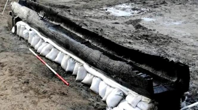 descoperire arheologica fenomenala ce au gasit oamenii de stiinta britanici in albia unui rau video