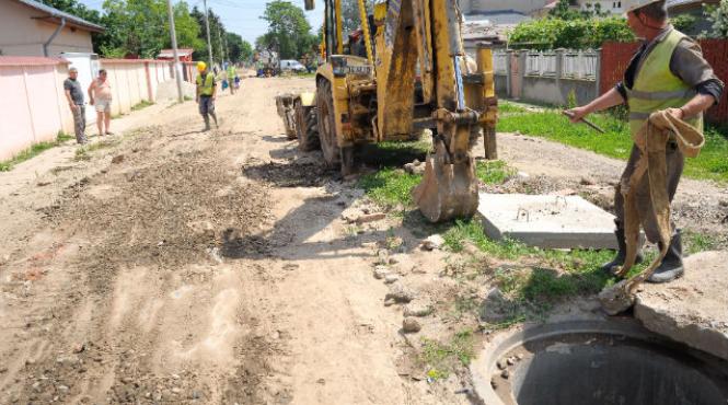 nivel canalizare romania