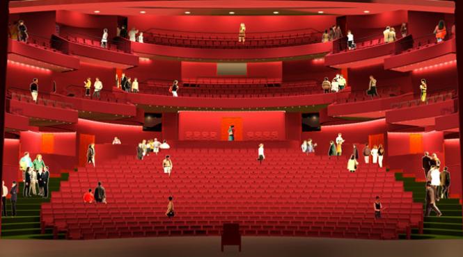 in iulie incep lucrarile de refacere a salii mari a teatrului national bucuresti