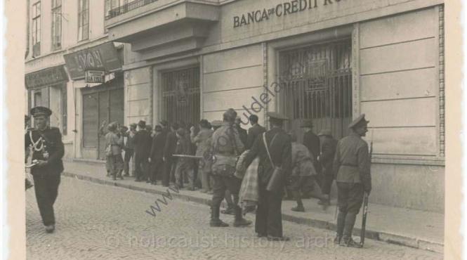 pogrom iasi vasile conta fotografii