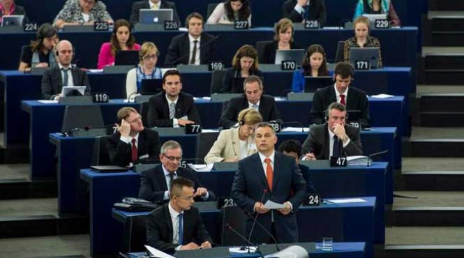 viktor orban in parlamentul european nu voi accepta sa imi transformati tara intr o colonie