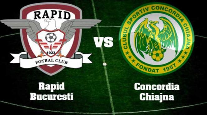 rapid a invins chiajna si va evolua in liga i