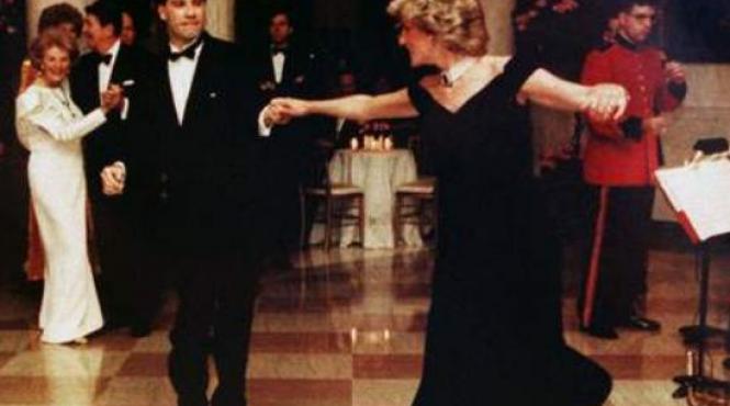 imagini nemaivazute cu printesa diana alaturi de ronald reagan clint eastwood sau john travolta surprinse in timpul unui bal video