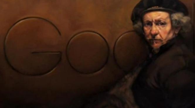 rembrandt van rijn sarbatorit de google azi se implinesc 407 ani de la nasterea unuia dintre cei mai mari pictori din istoria artei video