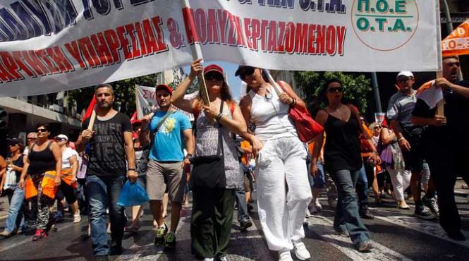 grecia in greva generala