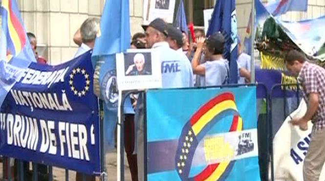 6 000 de ceferisti vor iesi pe strazile capitalei saptamana viitoare