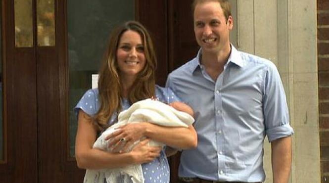 primele imagini cu bebelusul regal are plamani buni si este destul de greu