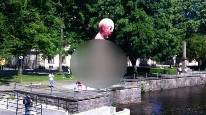 statuia care a provocat stupoare si a enervat un intreg oras din suedia ce vad oamenii care ies la plimbare in parc