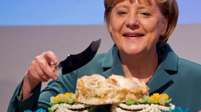 merkel gospodina brosura de campanie pentru cancelarul de teflon al germaniei