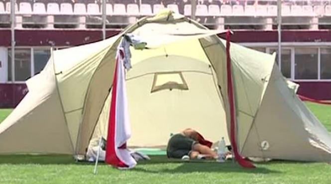 dragomir e cinic cu grevistii foamei din giulesti noi de aicea nu plecam nu plecam acasa