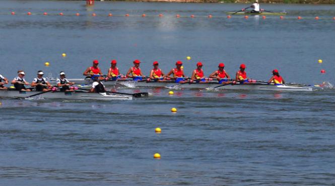 medalie argint canotaj