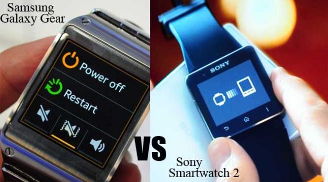 duelul smart ceasurilor samsung galaxy gear vs sony smartwatch 2