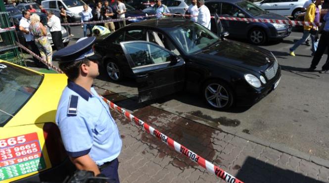 focuri de arma in capitala un barbat fost impuscat in zona dorobanti