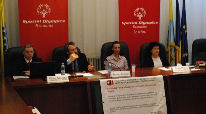 parteneriat romano elvetian pentru sportivii cu dizabilitati intelectuale