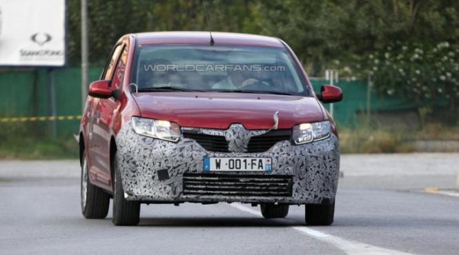 imagini spion cu misteriosul prototip dacia logan 2