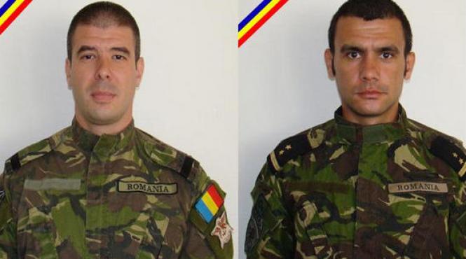 cei doi militari romani ucisi duminica in afganistan decorati post mortem