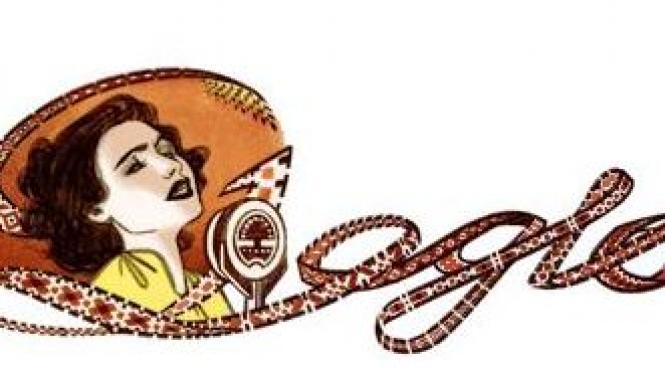 google isi modifica logo ul pentru centenarul maria tanase