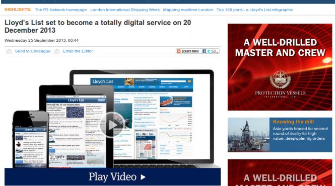 cel mai vechi ziar din lume ramane doar online