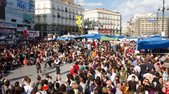 indignatii din spania s au transformat in partidul x
