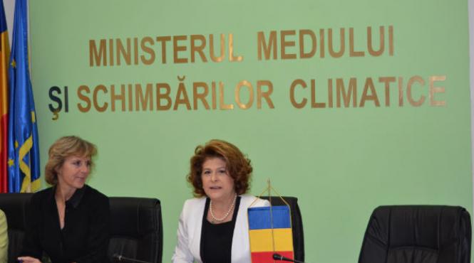 rovana plumb a primit vizita comisarului european pentru combaterea schimbarilor climaterice connie hedegaard