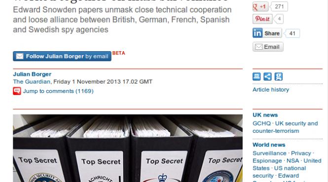 dezvaluiri in paralel cu nsa servicii europene supravegheaza masiv comunicatiile