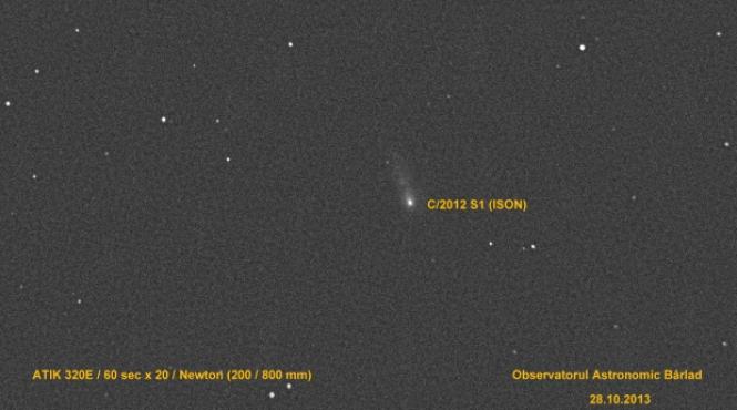 cometa secolului observata in romania ison s a vazut de la barlad