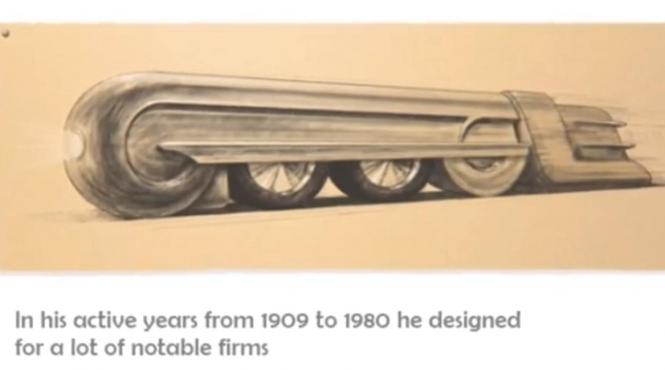 raymond loewy creatorul automatului de coca cola al pachetul de lucky strike si al locomotivei s1 omagiat de google video