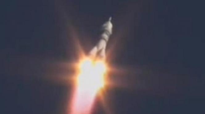 flacara olimpica lansata in spatiul cosmic pentru prima data in istorie video