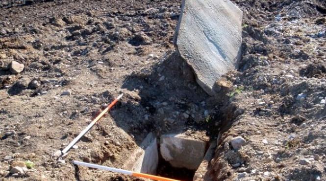 descoperire uluitoare in sco ia ce a gasit un fermier dupa ce plugul tractorului a dislocat o bucata de piatra