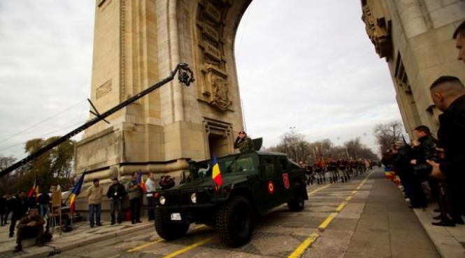 cea mai mare defilare militara de dupa revolutie azi si maine militarii fac repetitii pentru parada de 1 decembrie