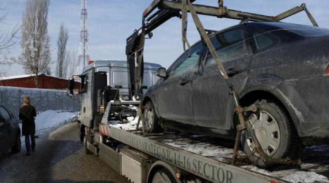 nu se mai ridica masinile parcate ilegal vezi in ce sector si in ce perioada