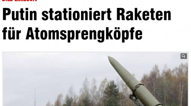 rusia a plantat baterii antiracheta la frontierele uniunii europene