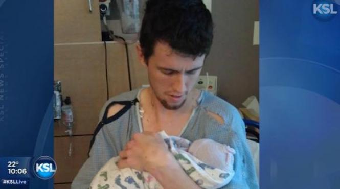 medicii nu au o explicatie ce s a intamplat cu un tanar dupa ce si a tinut fiul nou nascut in brate cateva clipe