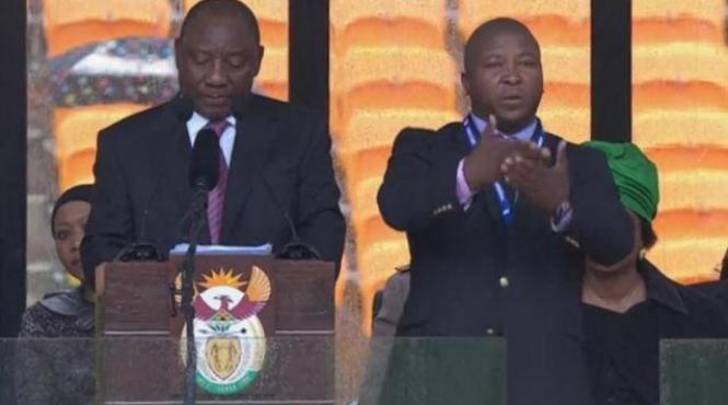 interpretul in limbajul semnelor de la ceremonia lui mandela internat intr un spital de psihiatrie