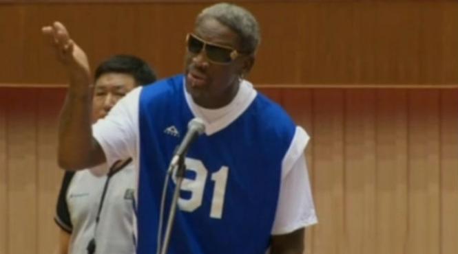 dennis rodman beat kenneth bae