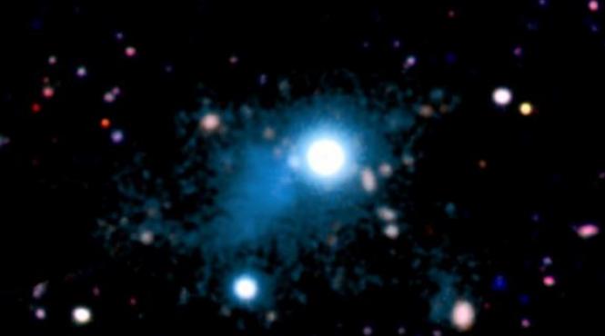 descoperire uluitoare despre univers ce au detectat astronomii in premiera cu ajutorul luminii unui quasar video