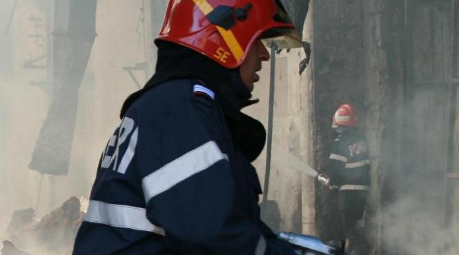 incendiu supermarket bucuresti