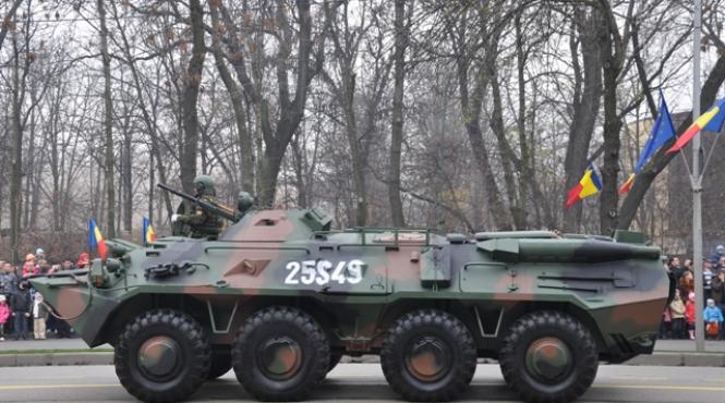 autoamfibie blindata armata deszapezire drumuri autostrada bucuresti pitesti