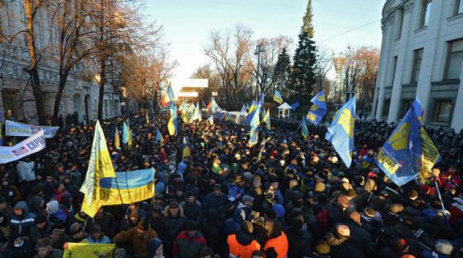 parlamentul de la kiev amnistiaza manifestantii arestati in timpul confruntarilor cu politia