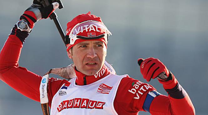soci 2014 ole einar bjoerndalen a cucerit medalia de aur in proba de sprint la biatlon