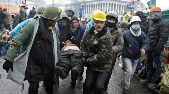 focuri de arma in centrul kievului bilantul victimelor a crescut la 28 de morti radicalii resping armistitiul live video