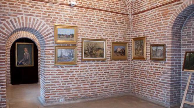 vernisaj la muzeul national cotroceni sunt expuse peste 80 de picturi romanesti