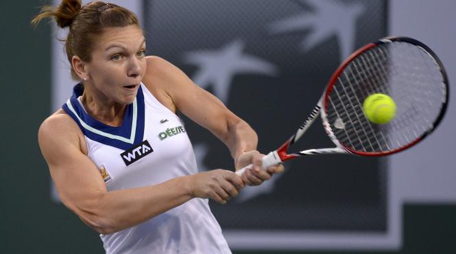simona halep indian wells infrangere semifinala