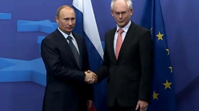herman van rompuy se va intalni cu vladimir putin miercuri la moscova