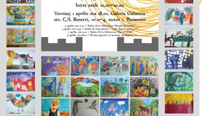 anuala de arta pentru copii work in progress la galateca