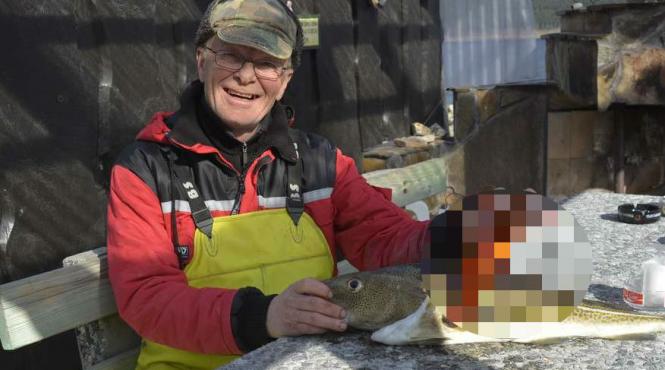descoperire incredibila facuta de un pescar norvegian ce a gasit barbatul in stomacul unui morun de 6 kilograme