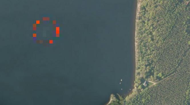 imaginile care au pus pe jar specialistii britanici ce a surprins satelitul apple intr un celebru lac din nordul scotiei video